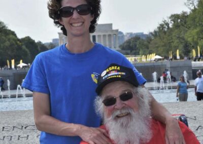 Veteran and his granddaughter guardian