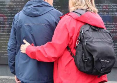Veteran and Guardian Visit the U.S. Air Force Memorial